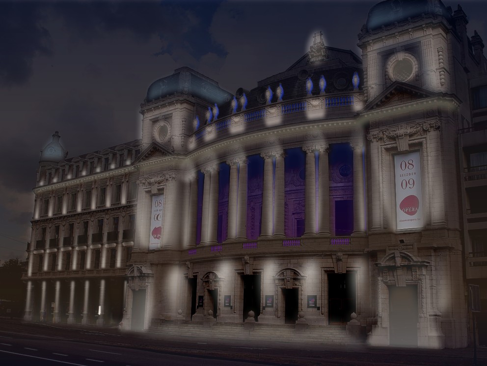 Kandidatuur verlichting opera Antwerpen